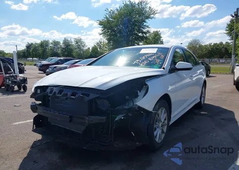 2018 Hyundai Sonata Se из США, поврежденный, VIN 5NPE24AF6JH720014